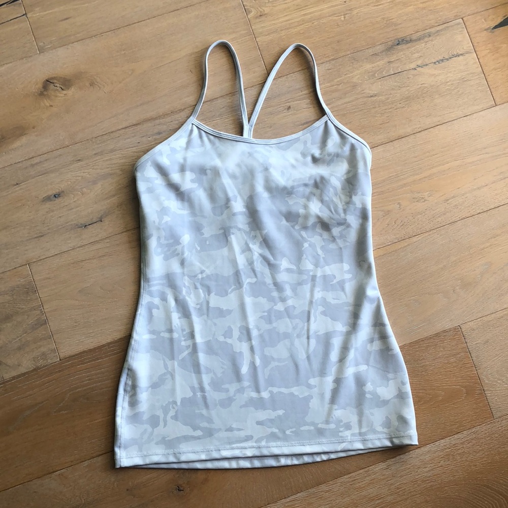 Lululemon camo yoga top